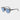 sunglasses pleat black silver blue tbd eyewear total made in Italy