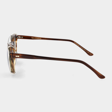 sunglasses pleat earth bio silver bottle green sustainable tbd eyewear lateral handcrafted in Italy