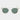 sunglasses pleat eco transparent silver bottle green sustainable tbd eyewear front handcrafted in Italy