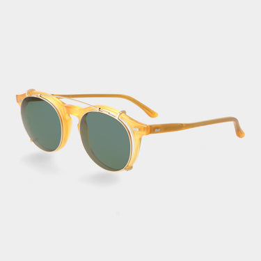 sunglasses pleat honey silver bottle green tbd eyewear total made in Italy