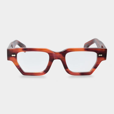 eyeglasses raso eco havana optical sustainable tbd eyewear front handcrafted in Italy
