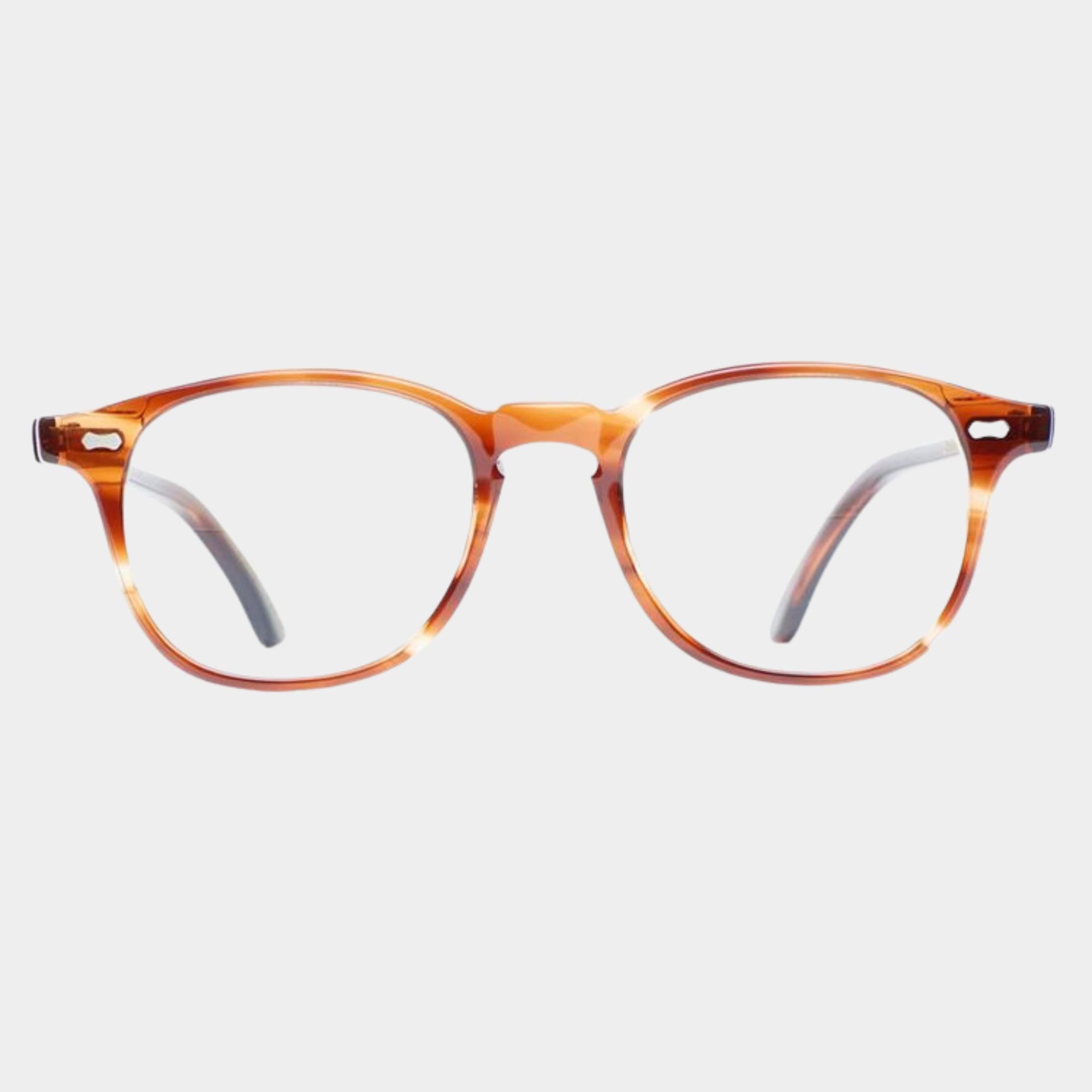 Square brown optical frame: Shetland | TBD Eyewear