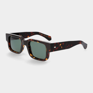 sunglasses silk eco dark havana bottle green sustainable tbd eyewear total6 handcrafted in Italy