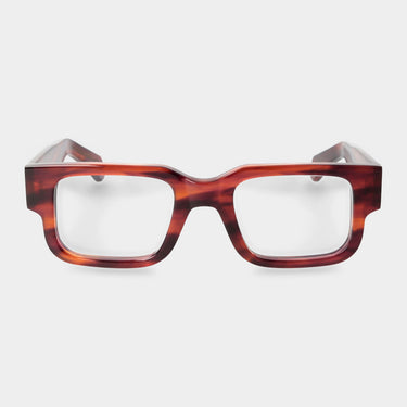 eyeglasses silk eco havana optical sustainable tbd eyewear front handcrafted in Italy