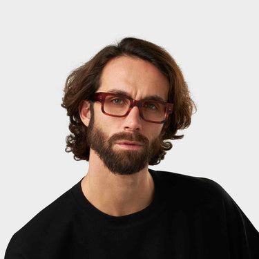 eyeglasses silk eco havana optical sustainable tbd eyewear man handcrafted in Italy