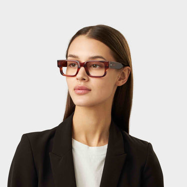 eyeglasses silk eco havana optical sustainable tbd eyewear woman made in Italy