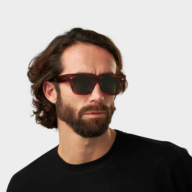 sunglasses tela eco havana bottle green sustainable tbd eyewear man made in Italy
