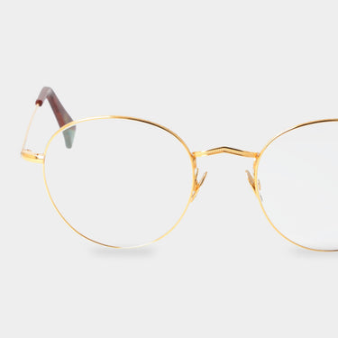 eyeglasses vicuna k gold optical tbd eyewear lens made in Italy