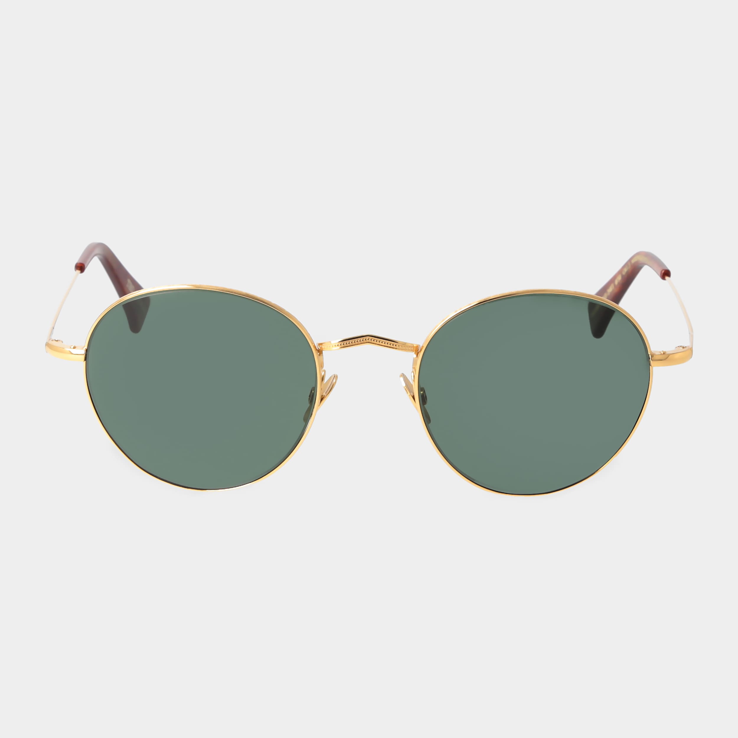 sunglasses-vicuna-gold-bottle-green-tbd-eyewear-front