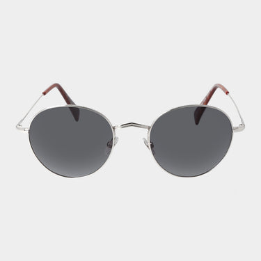 sunglasses vicuna rhodium gradient grey tbd eyewear front handcrafted in Italy