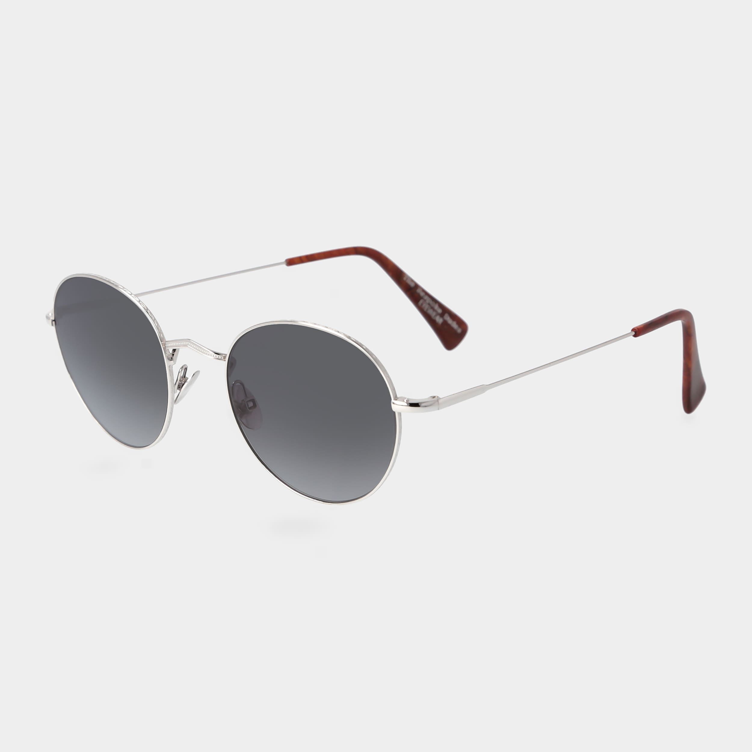 Vicuña rhodium sunglasses with grey lenses TBD Eyewear