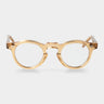 eyeglasses welt eco champagne optical sustainable tbd eyewear front handcrafted in Italy