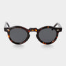 sunglasses welt eco dark havana gradient grey sustainable tbd eyewear front handcrafted in Italy